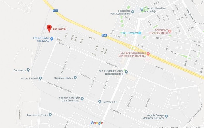 Enka Lojistik Artık ASO 1. Organize Sanayi Bölgesi Lojistik Merkezinde